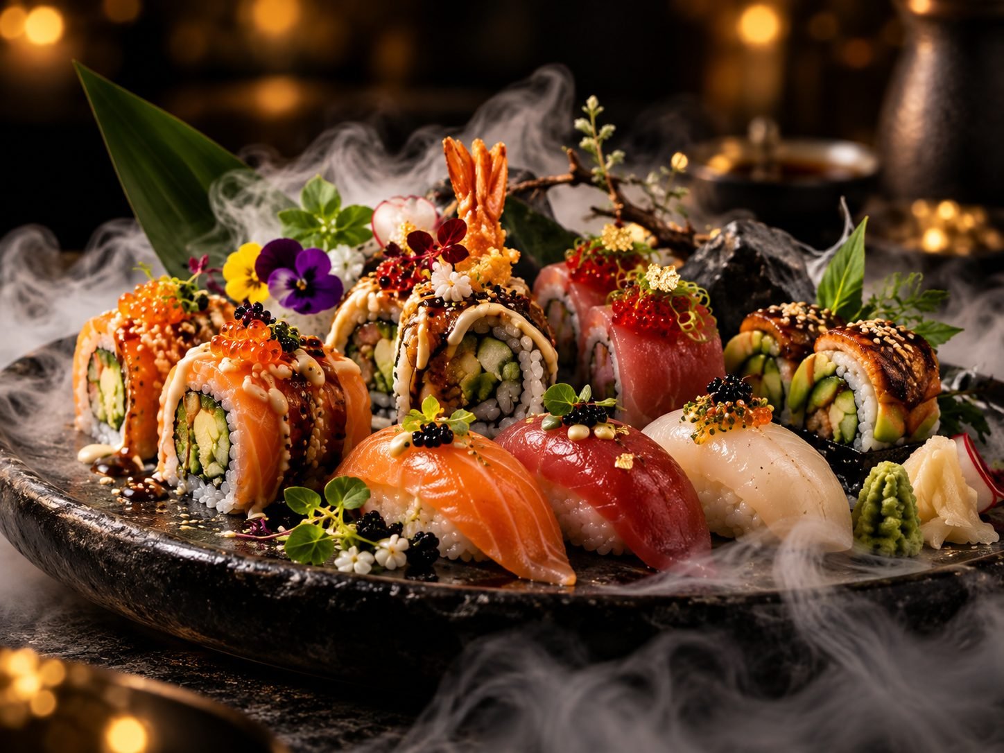 Nigiri, maki en uramaki